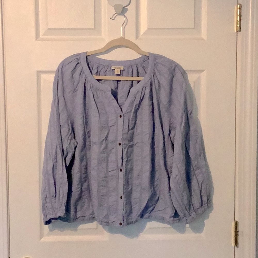 Button down top.